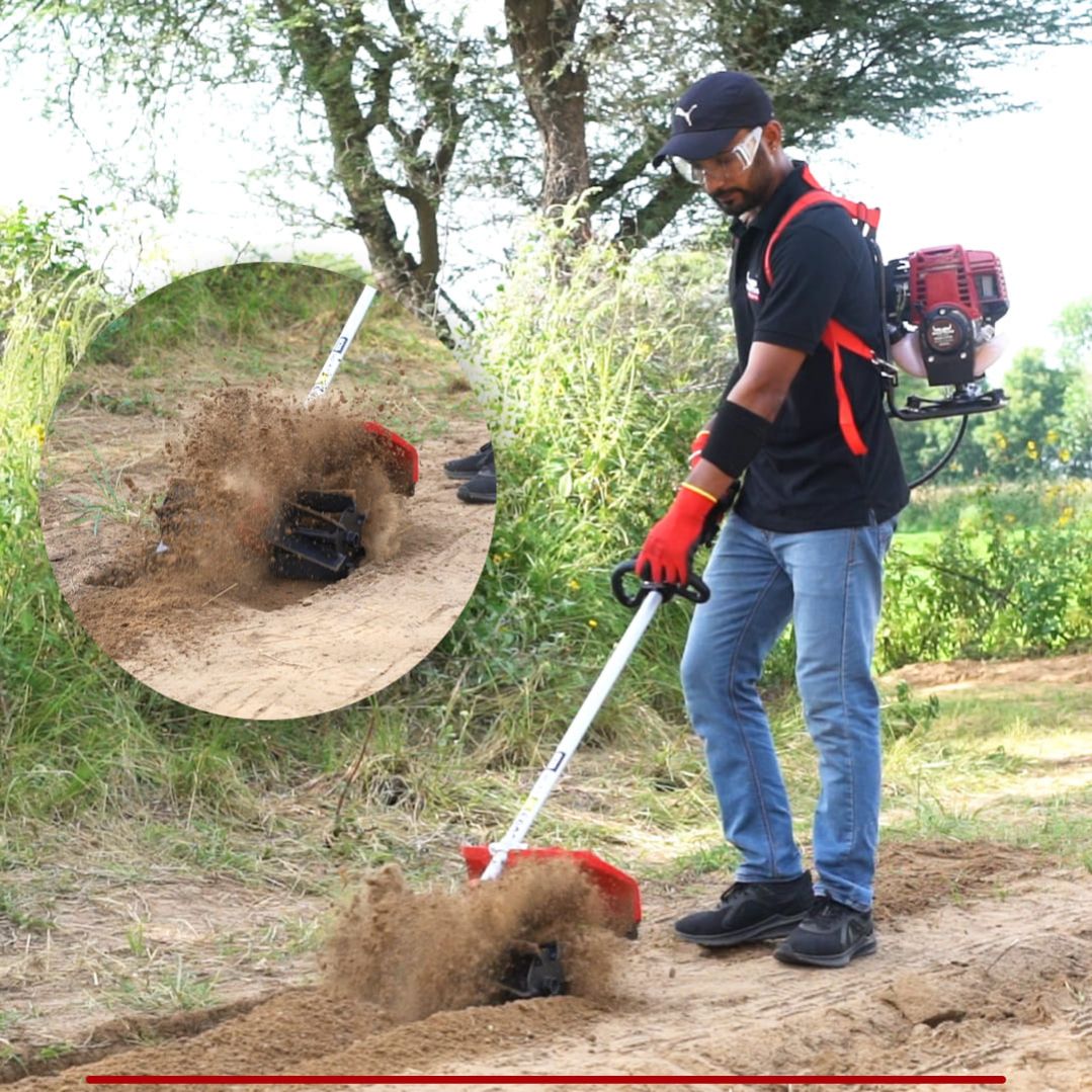 Balwaan Back Pack Crop Cutter with Tiller - 35cc - photo 5