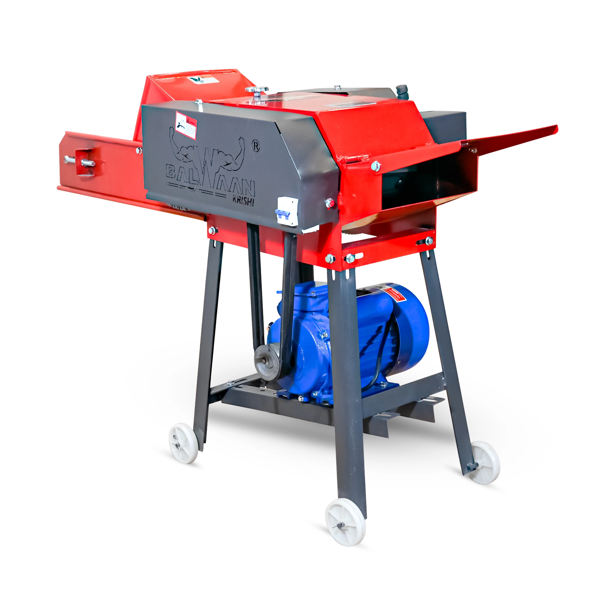 Balwaan Chaff Cutter CH-320 (With Gear - Motor & Conveyor Belt)