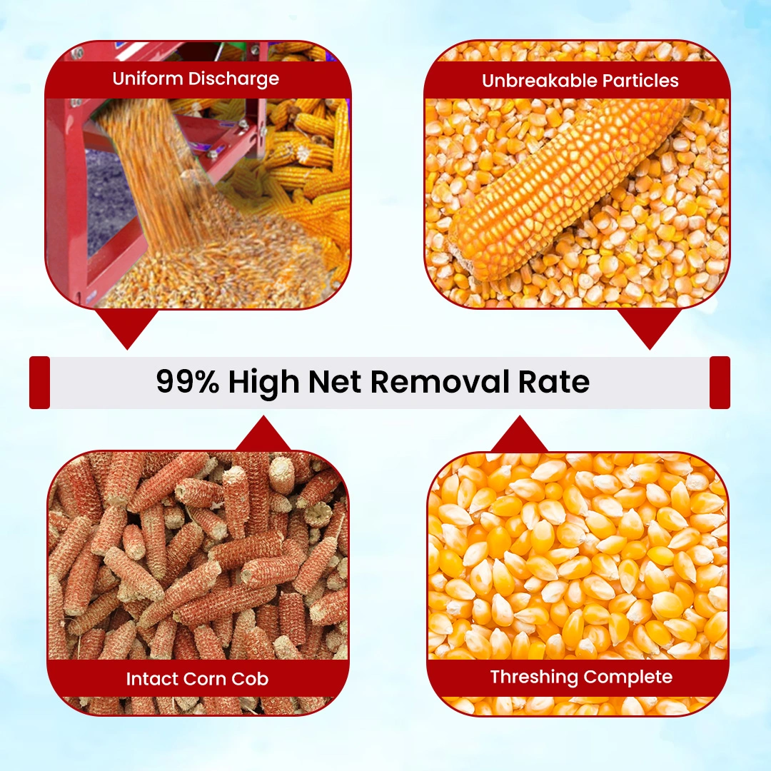 Balwaan Corn Thresher CT-500 With Motor (Red) - photo 5