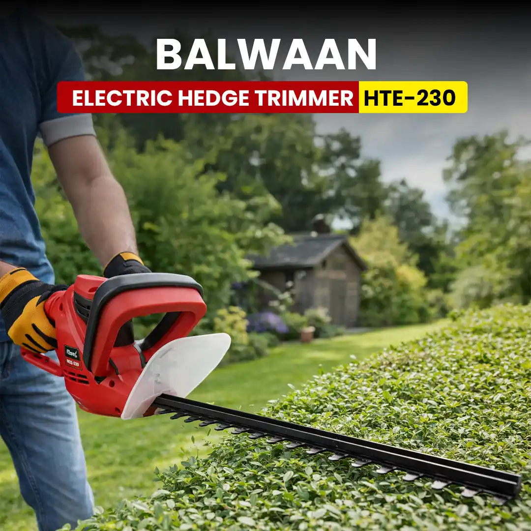 Balwaan Electric Hedge Trimmer HTE-230 - 700W Garden Hedge & Shrub Trimming Machine - photo 4