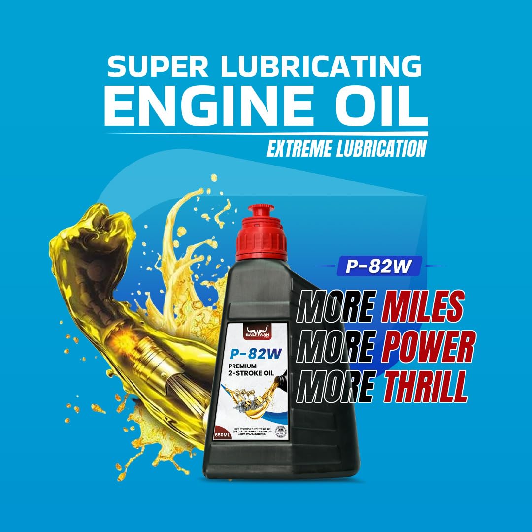 Balwaan Engine Oil 650ml (P-82W) - Low-Smoke Emission & Premium Agricultural Lubricant - photo 6