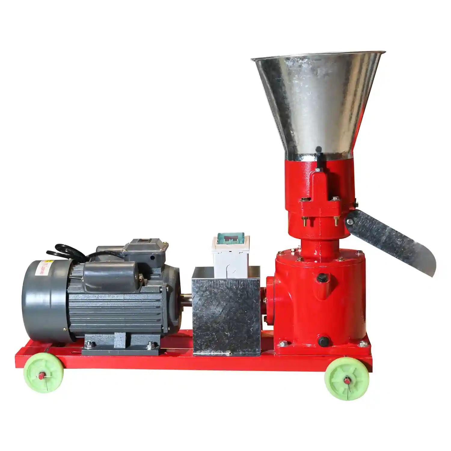 Balwaan Feed Pellet Machine FP-160 - 5HP Copper Motor - 100-130 kg/h Productivity - Professional Cattle & Poultry Feed Maker