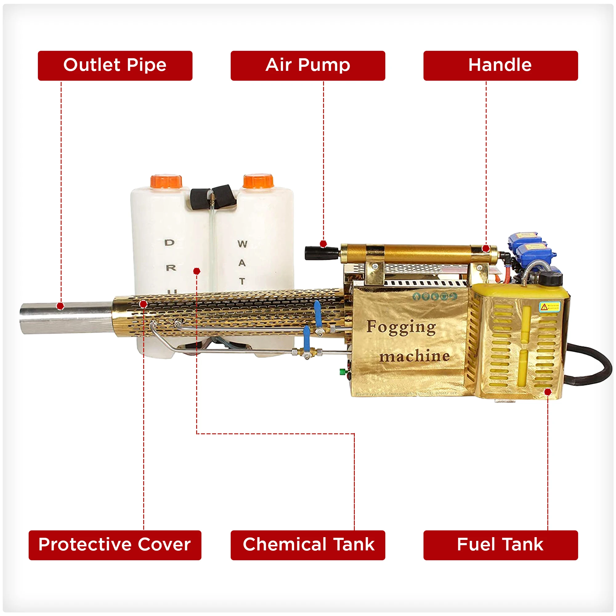 Balwaan Fogging Machine TF-120P - photo 4