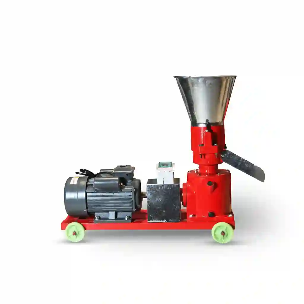 Balwaan FP-150 Feed Pellet Machine - 4 HP Copper Motor, 2800 RPM Cattle & Poultry Feed Maker with 3mm Pellet Die - Best for Livestock Farming