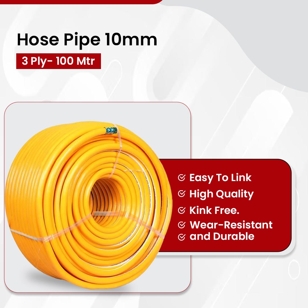 Balwaan Hose Pipe 10 mm 3 Ply- 100 Meters - photo 2