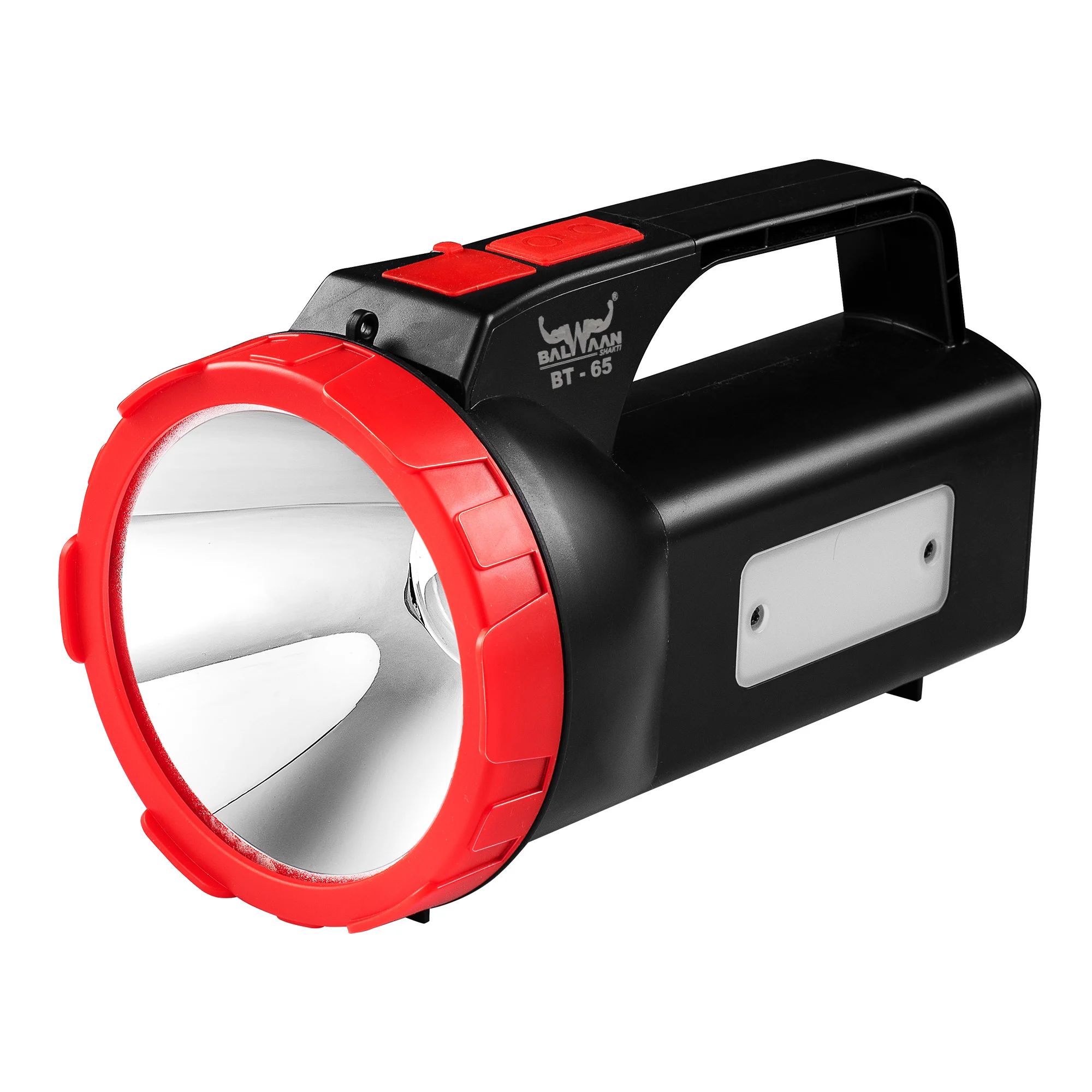 Balwaan Shakti Longlast Flashlight Torch with Side Light BT-65 - Multi-Mode 5W LED USB-C Rechargeable Light
