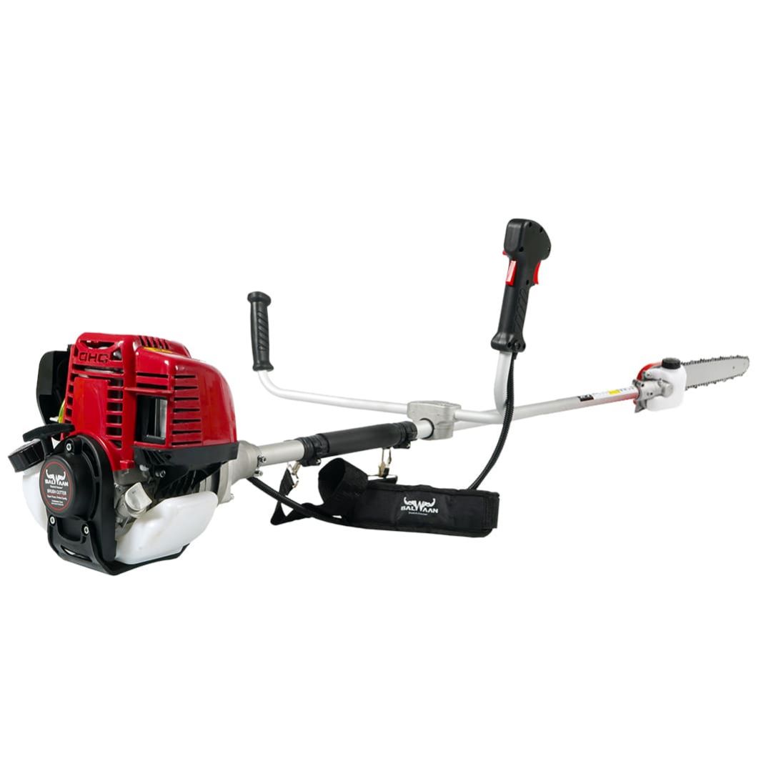 Balwaan Side Pack Crop Cutter with Chainsaw - 35cc