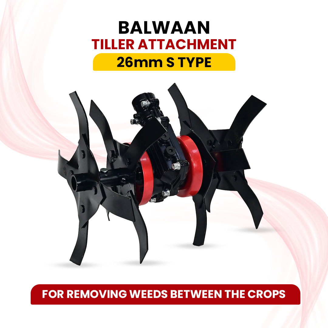 Balwaan Tiller Attachment 26mm S type (12 Inch) - Black - photo 4