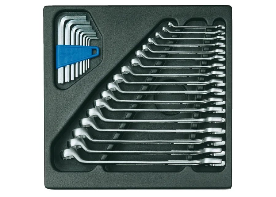 GEDORE 1500 ES-1 B Combination spanner set in 2/3 ES-Module