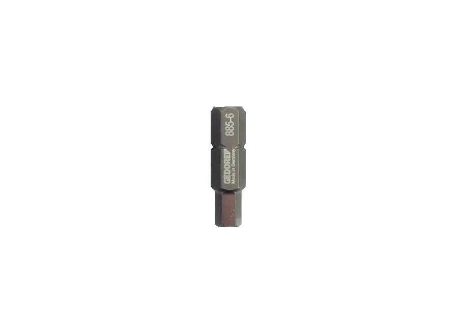 GEDORE KL-0056-1142 Screwdriver Bit Socket, 6mm (waf)