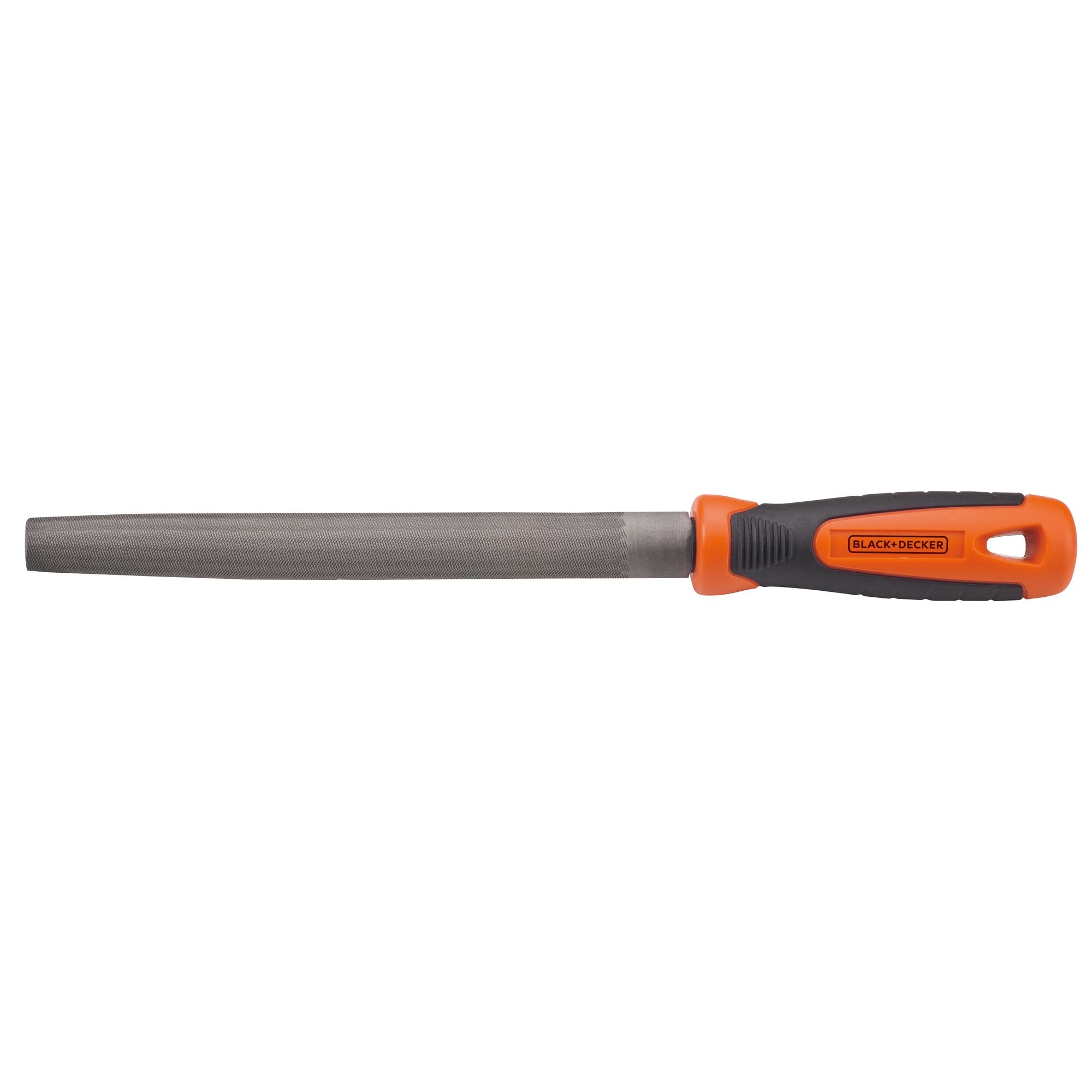 BLACK+DECKER BDHT22146 200mm 2nd Cut Half Round File