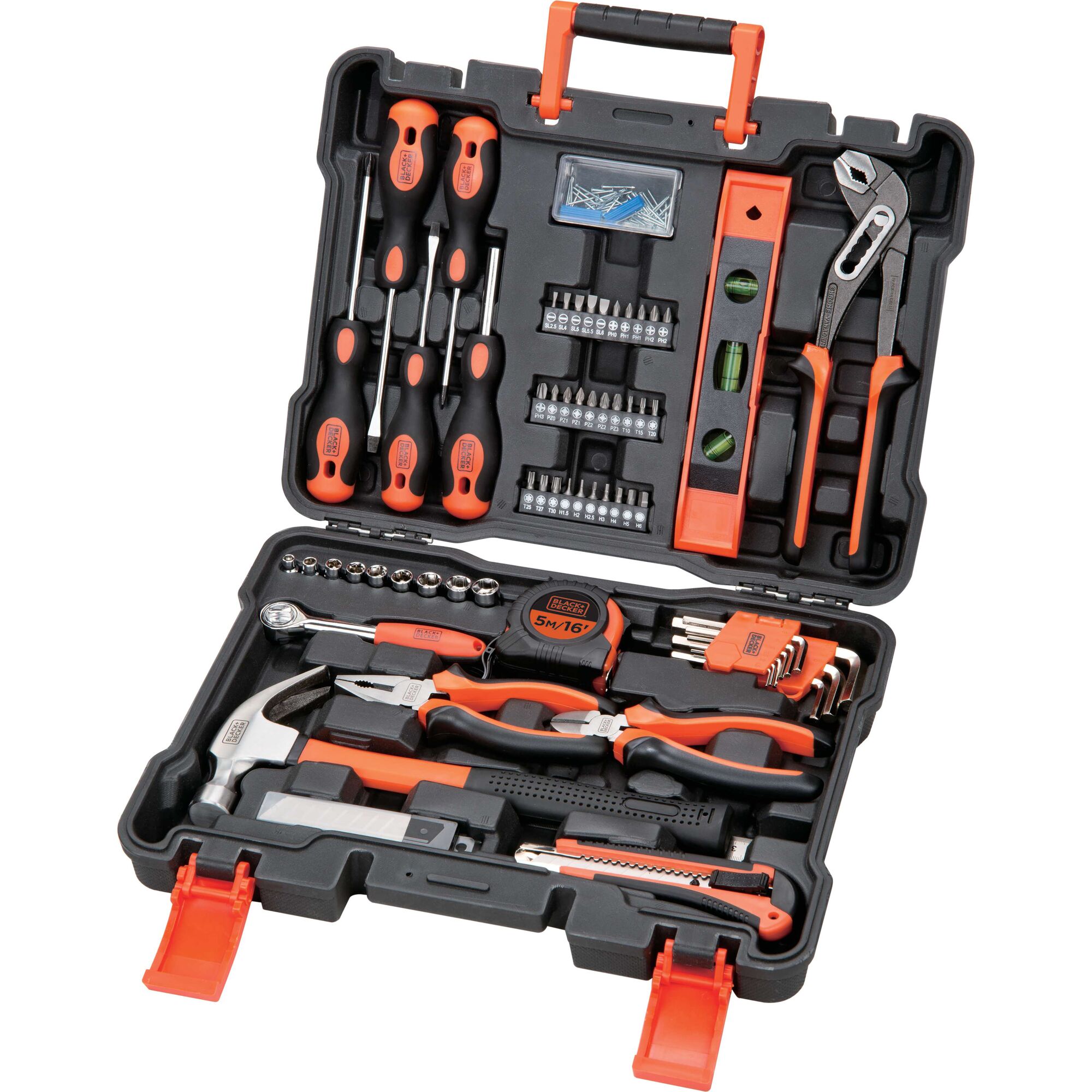BLACK+DECKER BMT154C Hand Tool Kit 154 Pc