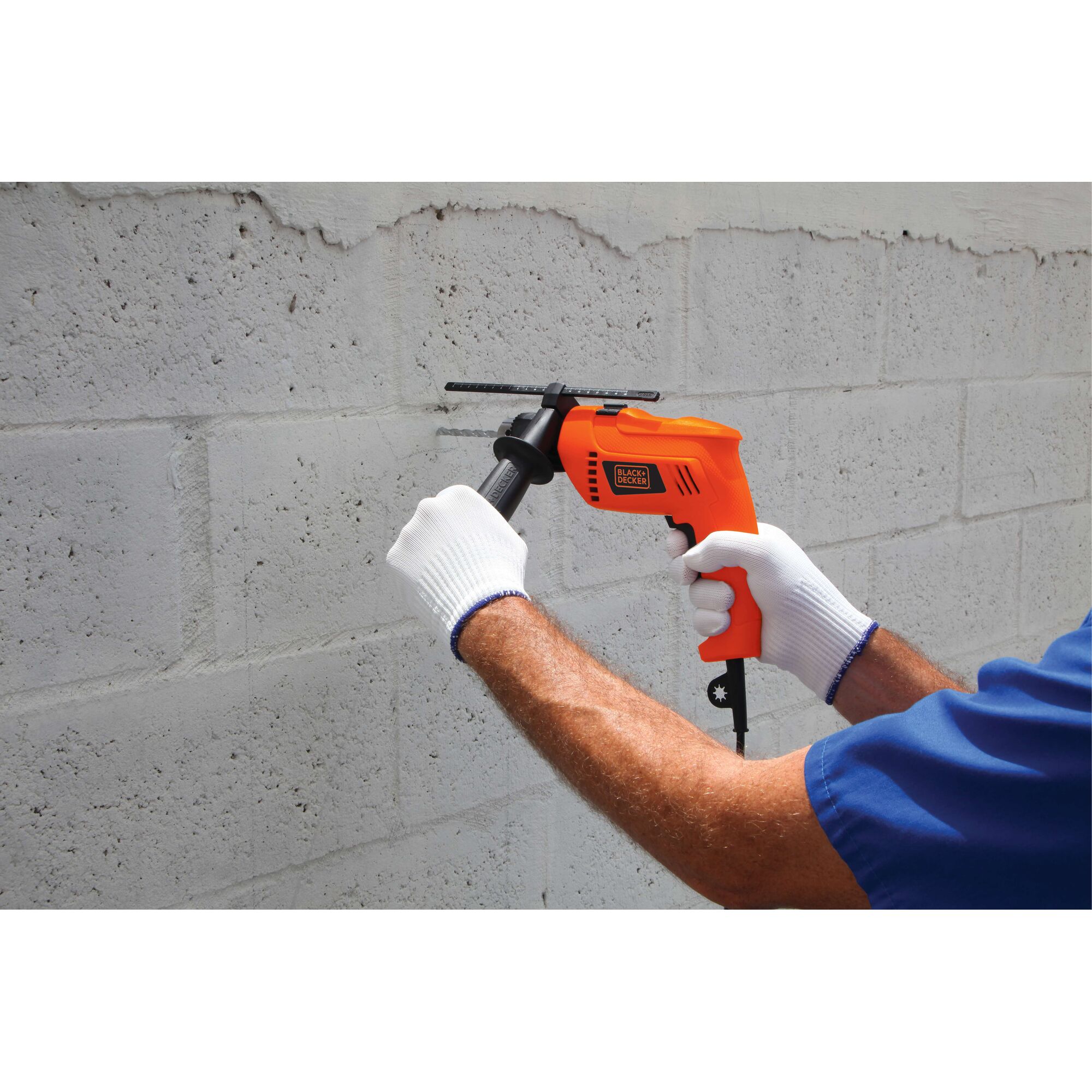BLACK+DECKER HD555-IN 550W 13mm Variable Speed Hammer Drill - photo 3