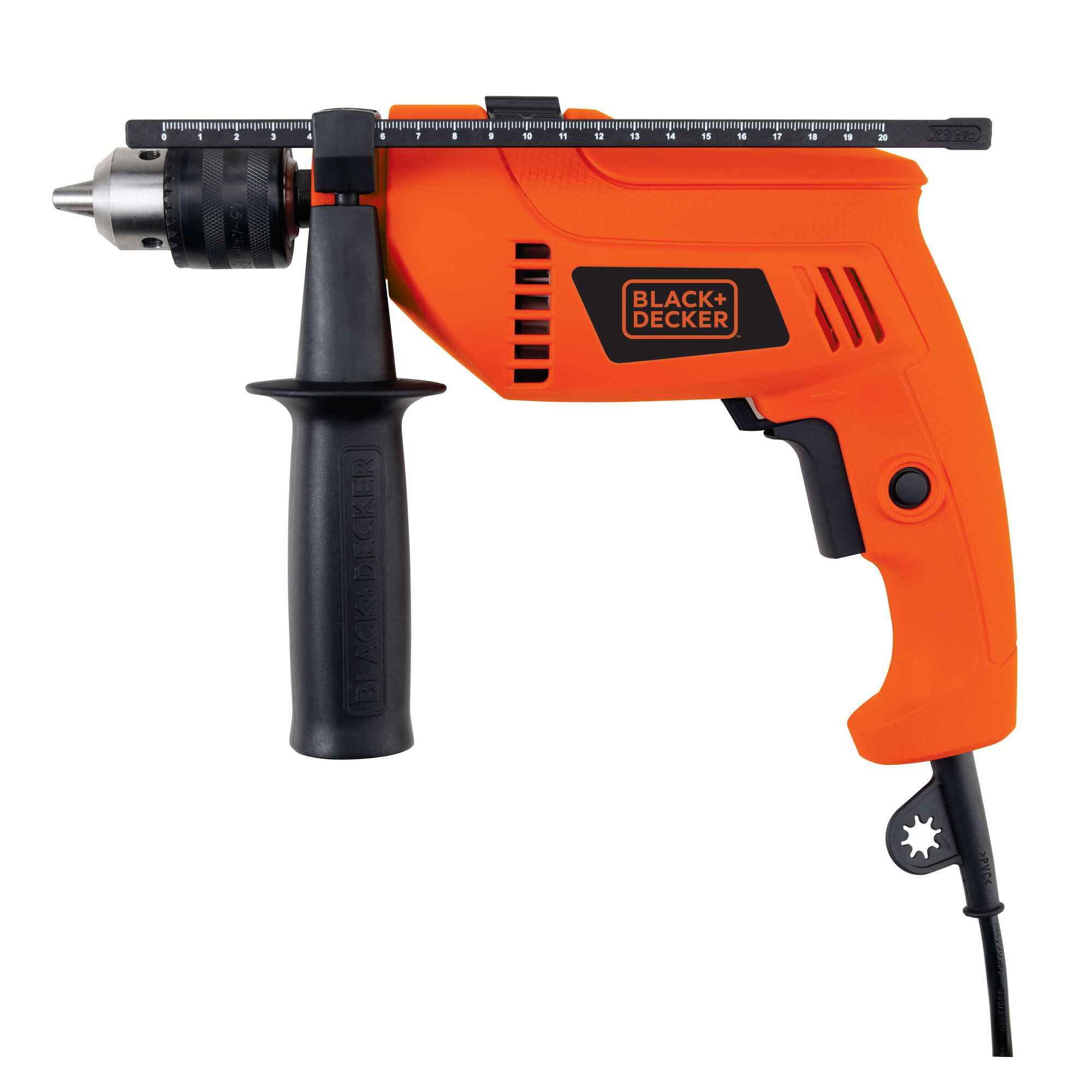 BLACK+DECKER HD555-IN 550W 13mm Variable Speed Hammer Drill - photo 2