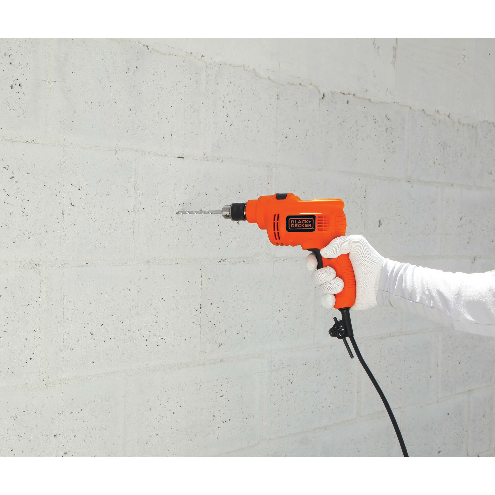 BLACK+DECKER KR5010-IN 550W 10mm Single Speed Drill