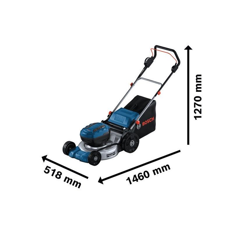 Bosch GRA 18V2-46 Law Mower - photo 2