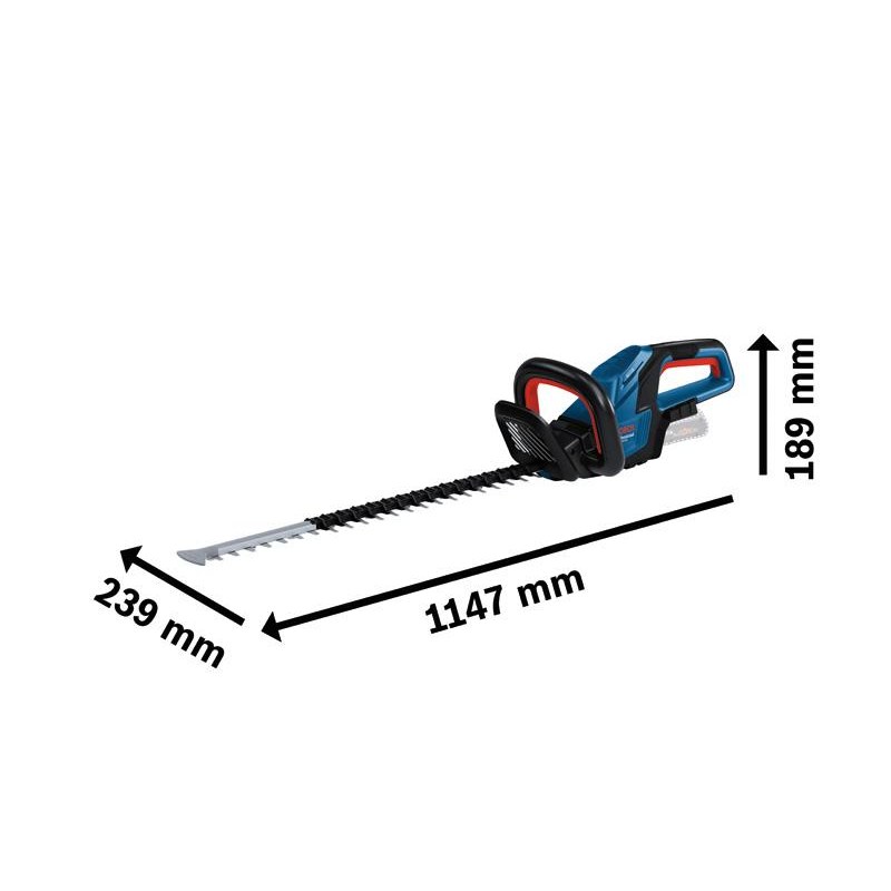 Bosch GHE 18V-60 Hedge Trimmer - photo 2