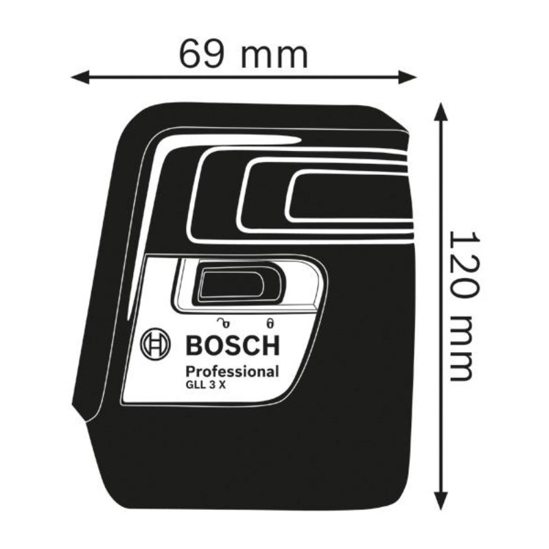 Bosch GLL 3X Professional Line Laser - photo 2