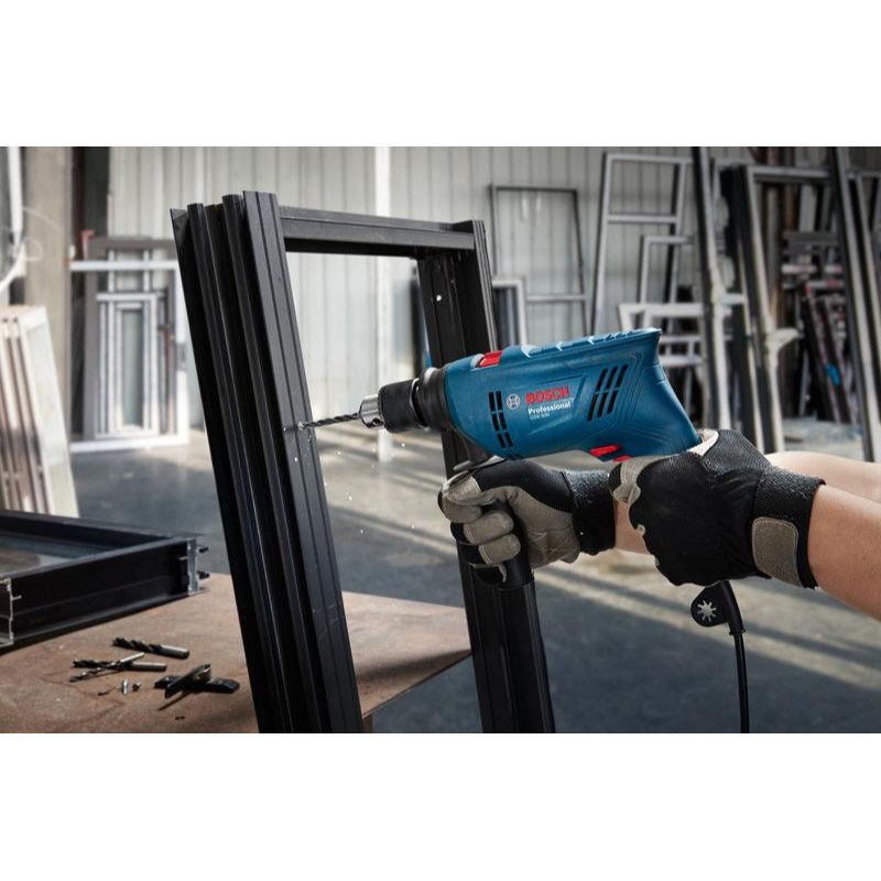 Bosch GSB 600 Impact Drill 600 W 13 mm with 100-Piece Accessory Set - photo 4