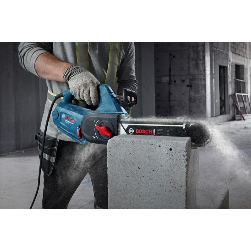 Bosch GAC 250-AAC Corded Electric Block Cutter, 1200W, 1.3mm Chain Gauge, 12 m/s, Ergonomic Handle + 1 (Bosch Guide Rail, Saw Chain & Sprocket Wheel), 1 Year Warranty - photo 4