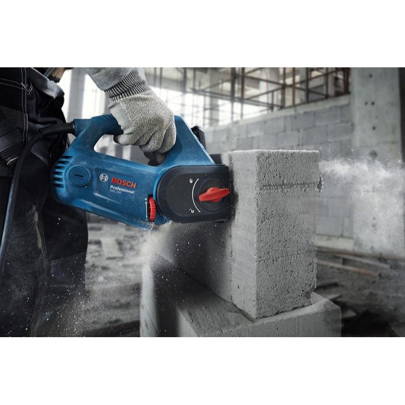 Bosch GAC 250-AAC Corded Electric Block Cutter, 1200W, 1.3mm Chain Gauge, 12 m/s, Ergonomic Handle + 1 (Bosch Guide Rail, Saw Chain & Sprocket Wheel), 1 Year Warranty - photo 3
