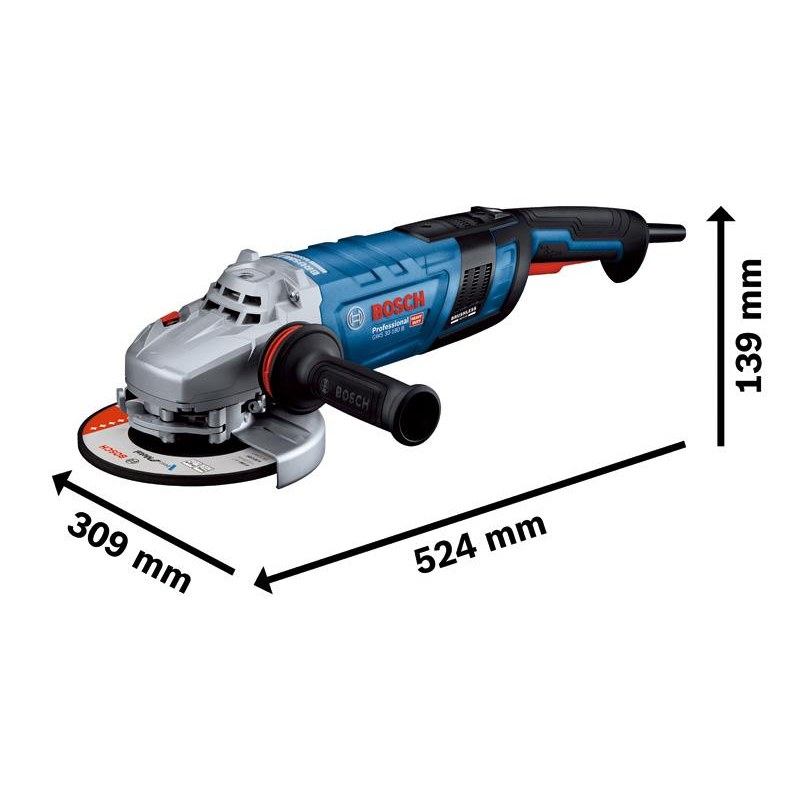 Bosch Professional GWS 30-180 B Large Angle Grinder - photo 2