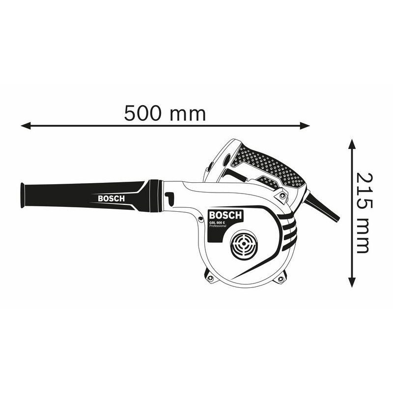 Bosch GBL 82-270 Blower with Dust Extraction 820 W - photo 2