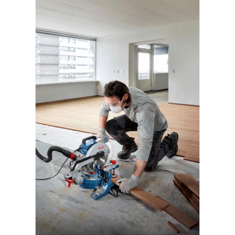 Bosch Professional GCM 254 Corded Electric Mitre Saw, 1750 W, 5000 RPM, 11.1 Kg | Accurate Cutting with Direct Laser Guide - photo 4