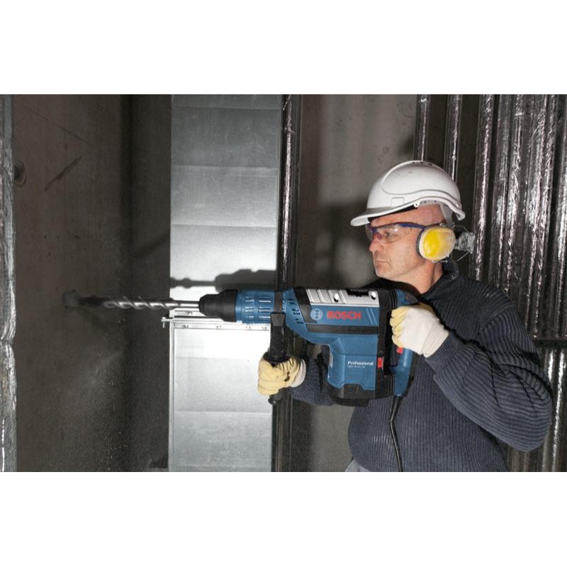 Bosch GBH 8-45 DV Corded Electric Rotary Hammer with SDS Max | 1500 W, Turbo Power Function | Rated Speed 0-305 RPM | Impact Rate 1380 – 2760 BPM, Energy 12.5 J| Speed Selection | 1 Yr Warranty - photo 3