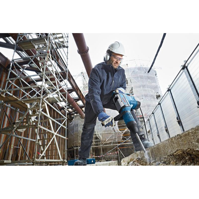 Bosch GBH 12-52 DV Heavy Duty Corded Electric Rotary Hammer with SDS Max, 1,700W, 19 J, 11.9 kg, Vibration Control, Automatic Switch Lock, For Chiselling + Auxiliary Handle, 1 Year Warranty - photo 4