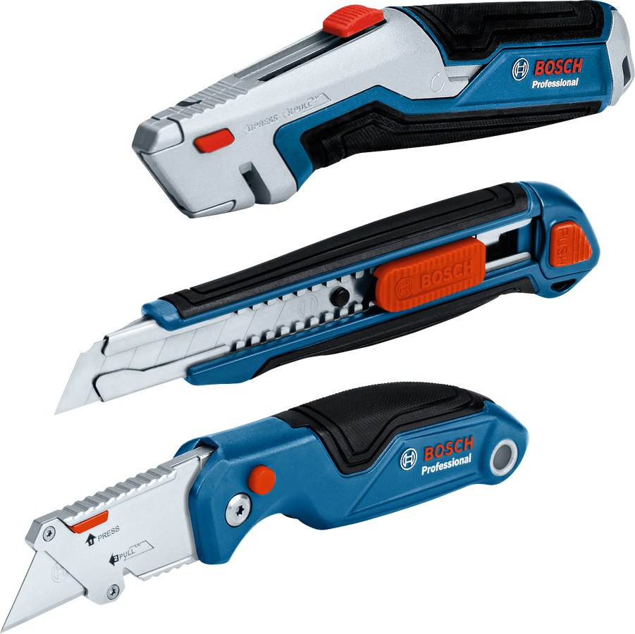 Bosch 1 600 A02 7M4 Professional Knife Set, 3 pcs