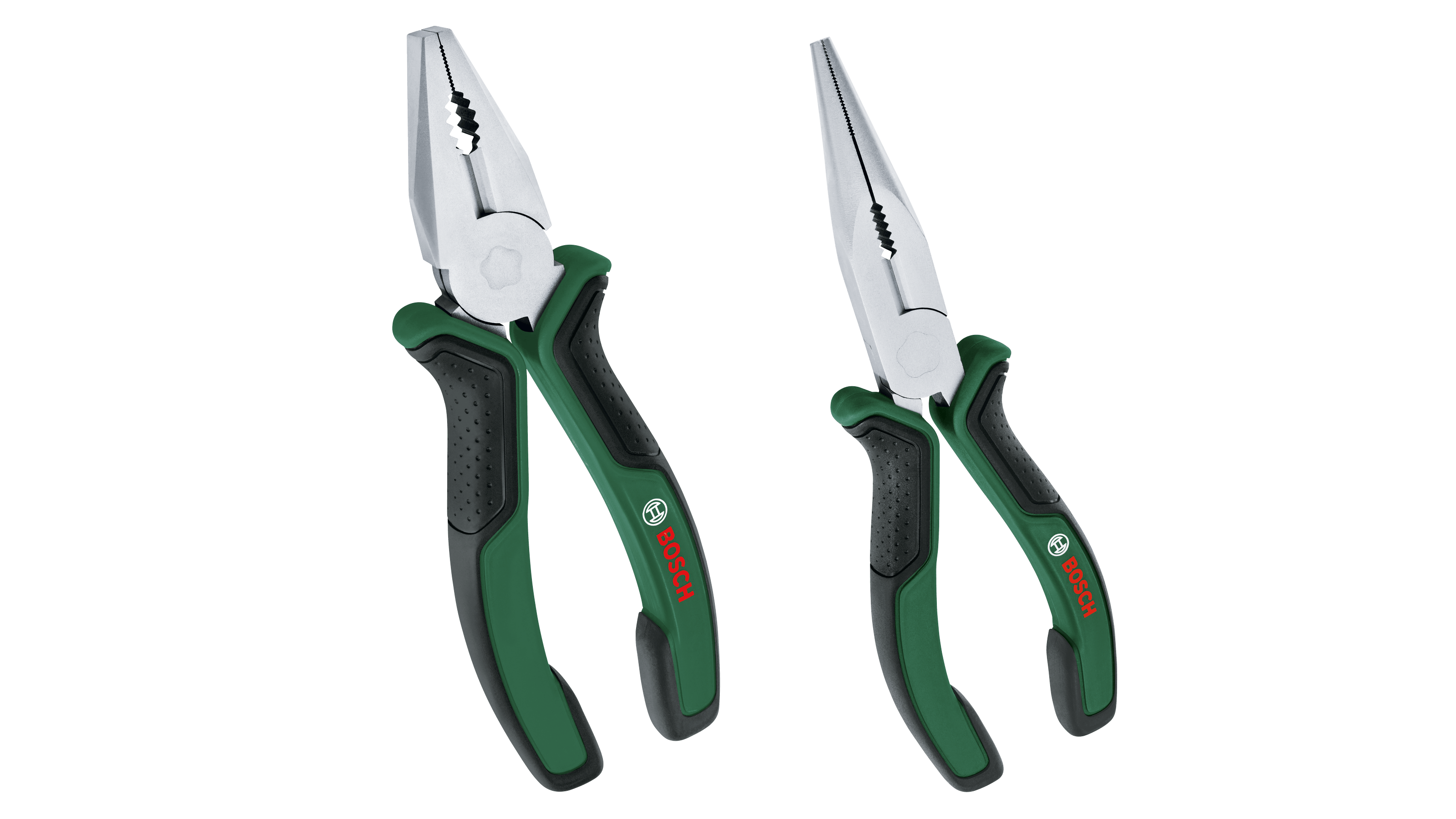 Bosch 1600A0275H Pliers Set 2- Pieces (Long Nose Plier & Combination Plier)