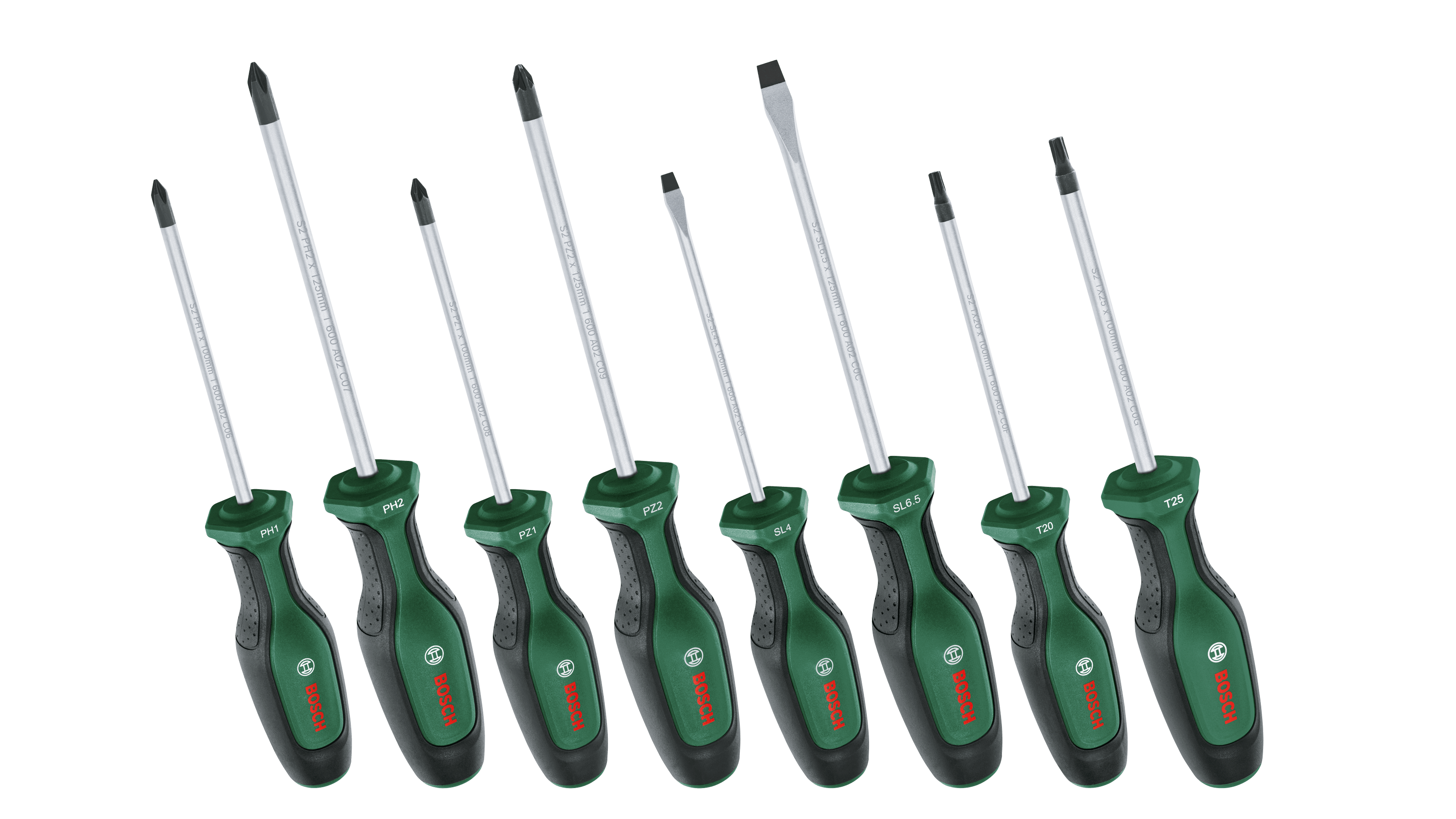 Bosch 1600A02BX8 Screwdriver Set 8- Pieces