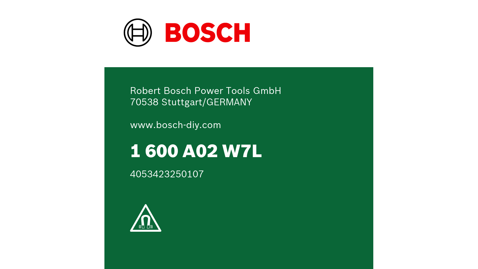 Bosch 1600A02W7L Screwdriver Set 6-Pieces + Magnetizer - photo 3