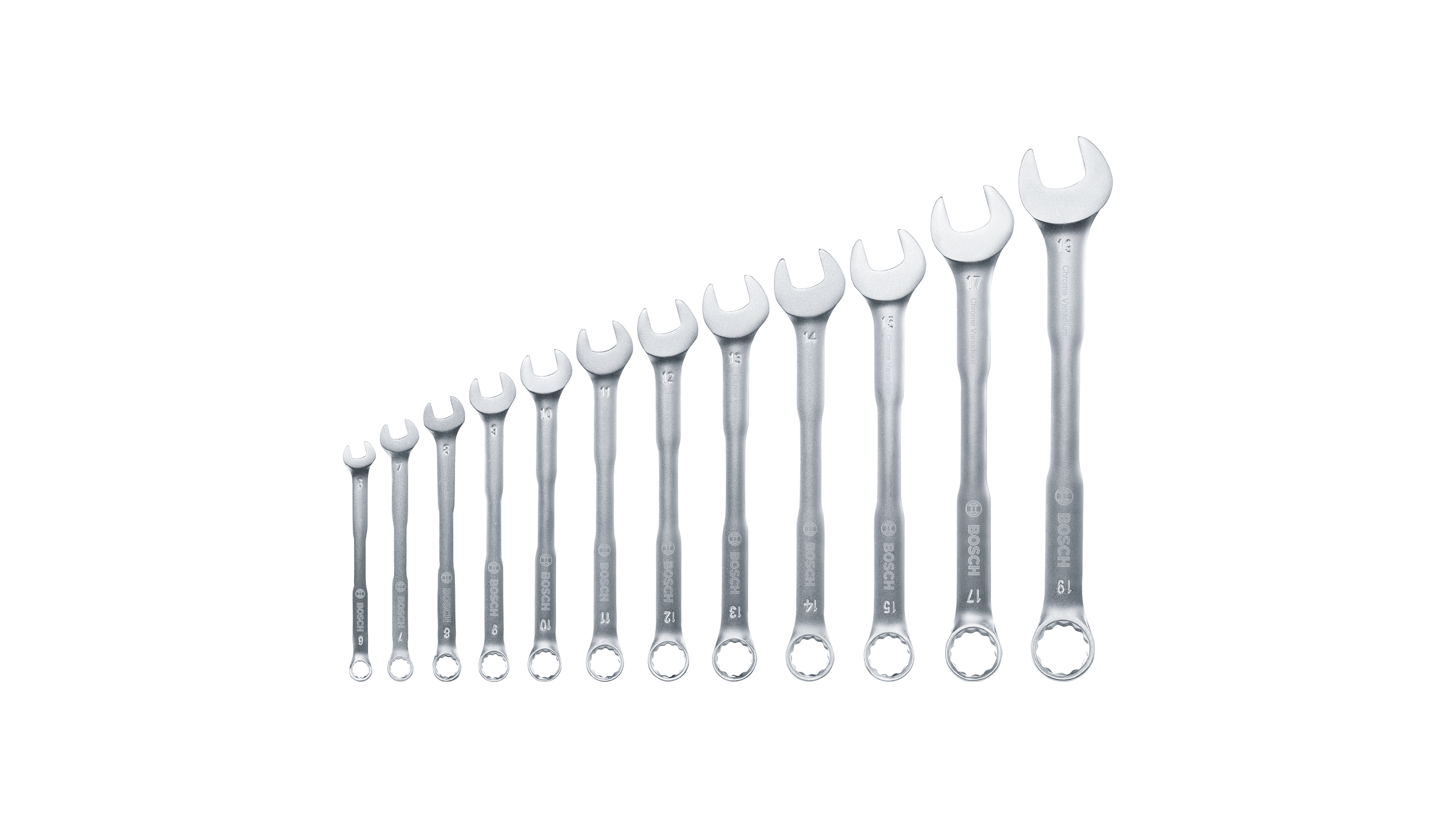 Bosch 1600A02Z9D Combination Wrench Set 12- Pieces - photo 3