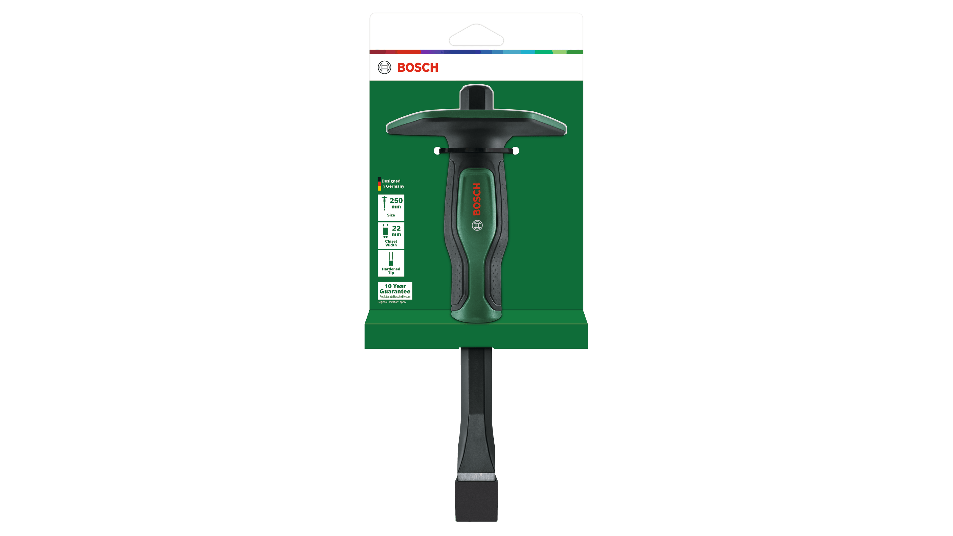 Bosch 1600A02ZA5 Flat Stone Chisel 22- 250mm - photo 2