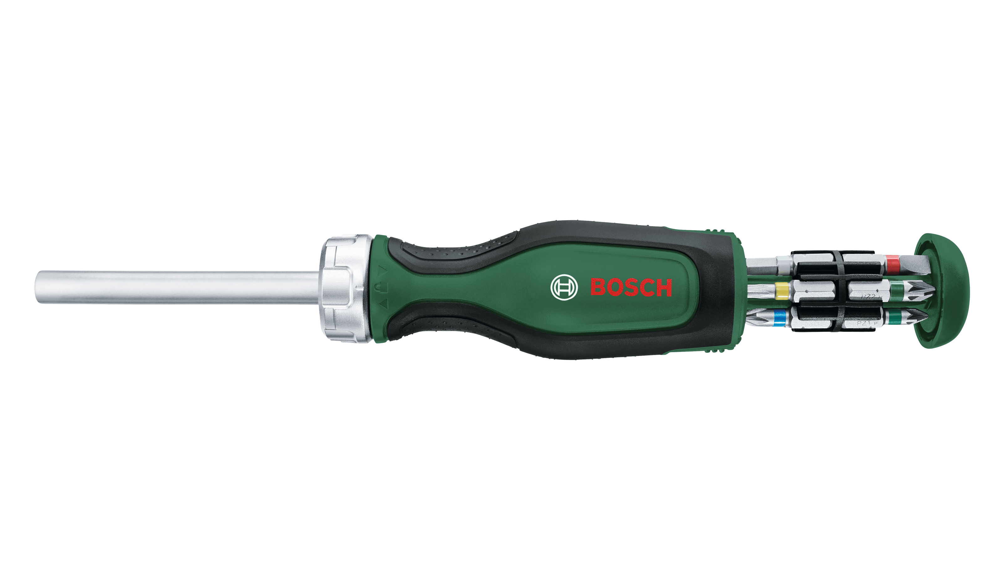 Bosch 1600A032V0 Bit Ratchet Screwdriver With 12 Bits - photo 2