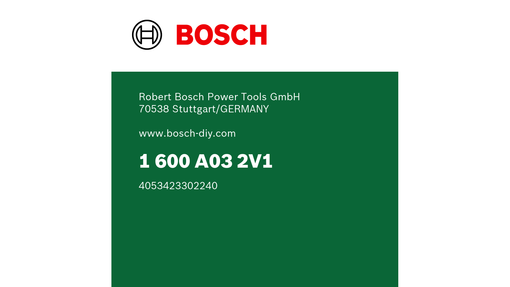 Bosch 1600A032V1 Hex Key Set 9- Pieces - photo 4