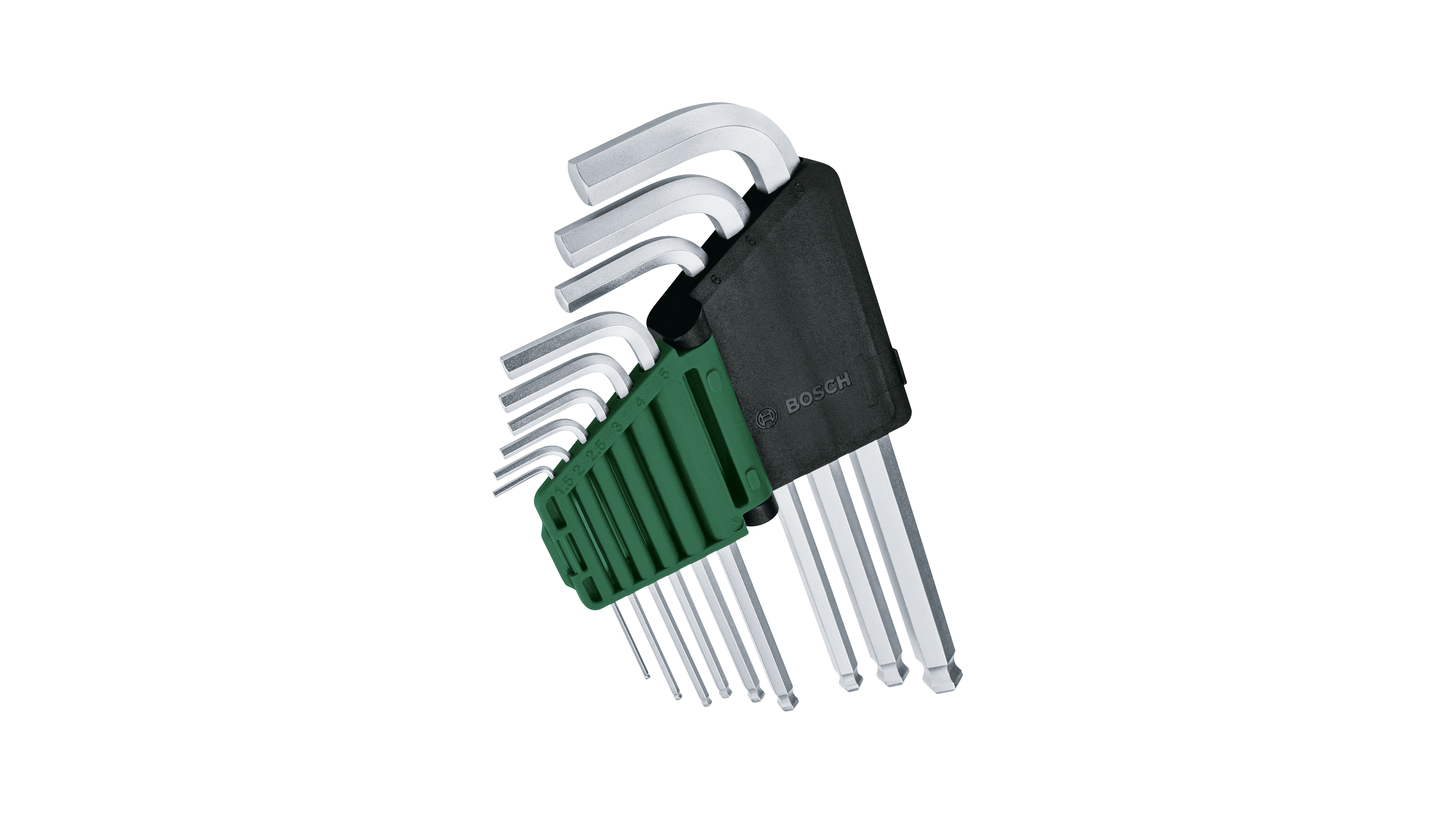 Bosch 1600A032V1 Hex Key Set 9- Pieces - photo 2