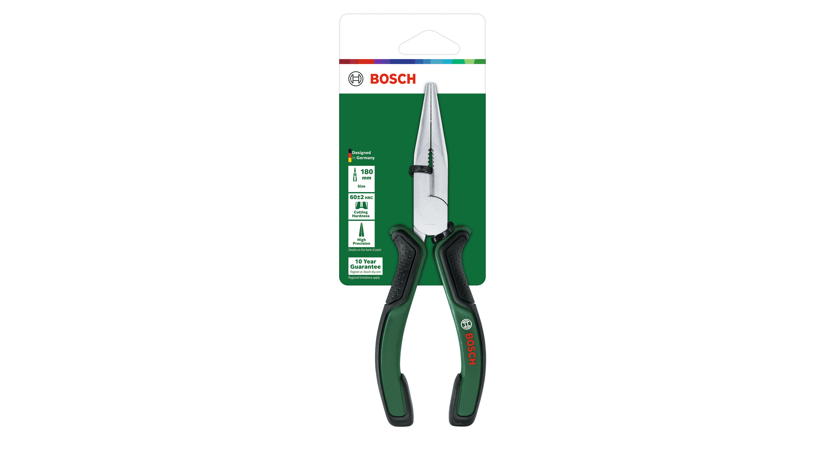 Bosch 1600A032VC Long- Nose Pliers 180mm - photo 3