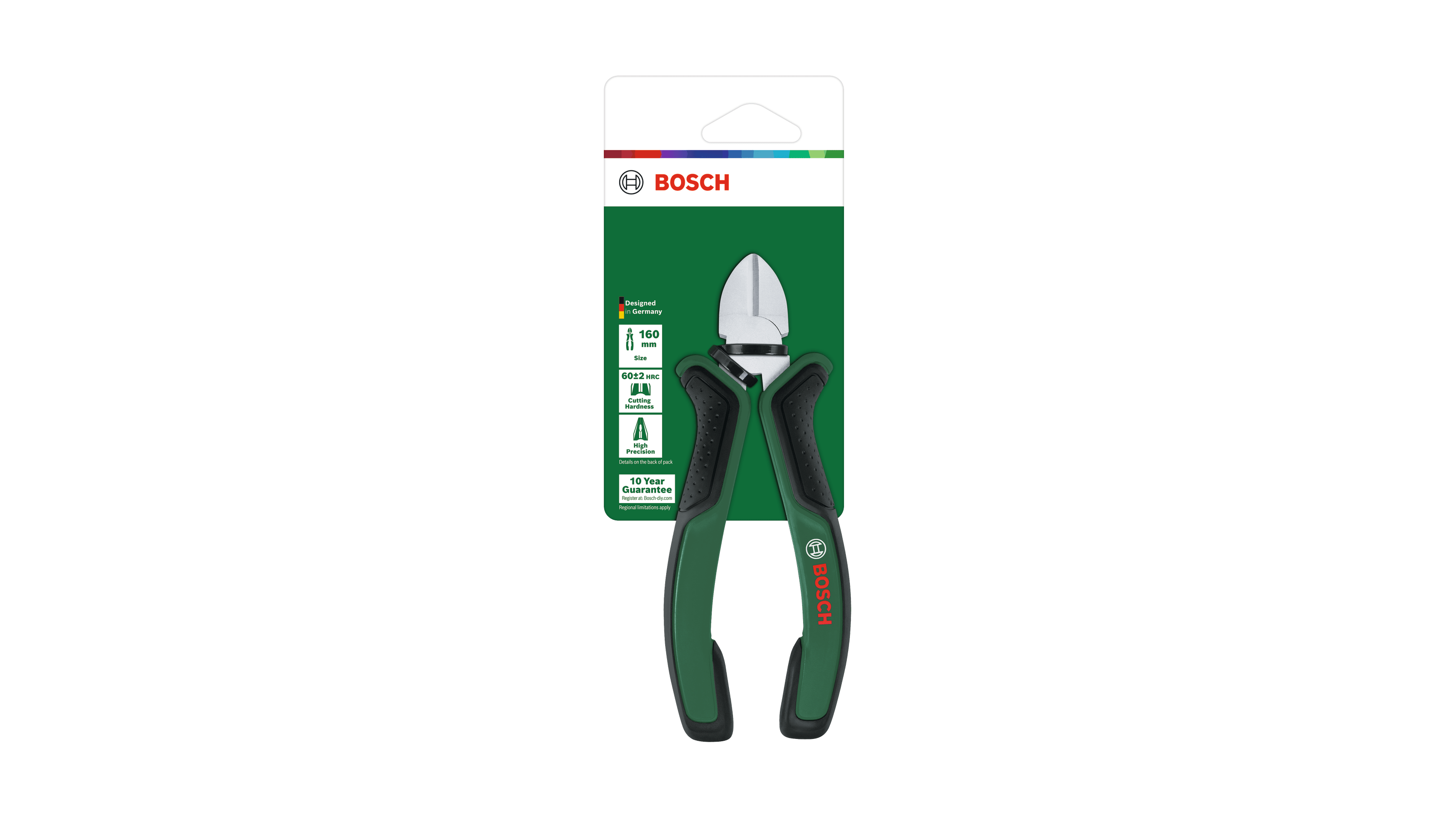 Bosch 1600A032VE Diagonal Side Cutter 160mm - photo 3
