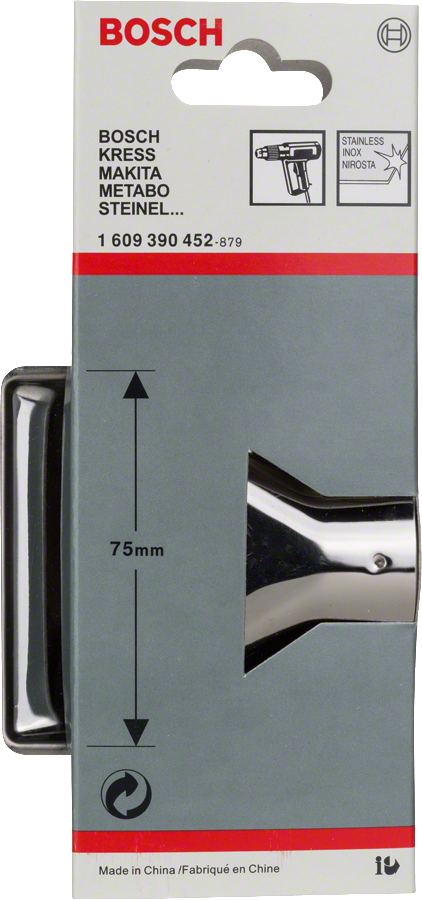 Bosch 1609390452 Glass Protection Nozzle With Special Side Wings To Protect Heat-Sensitive Materials Such As Glass - photo 2