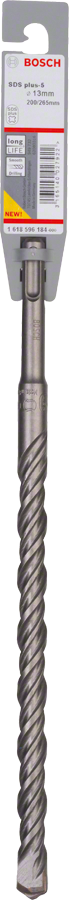 Bosch 1618596184 Sds Plus 5 13mm Dia, 200mm Working Length, 265mm Total Length - photo 2