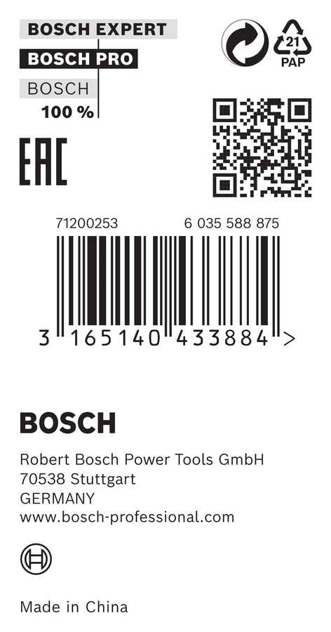 Bosch 2600100222 Reducing Ring H 30x25,4-1,5 - photo 3