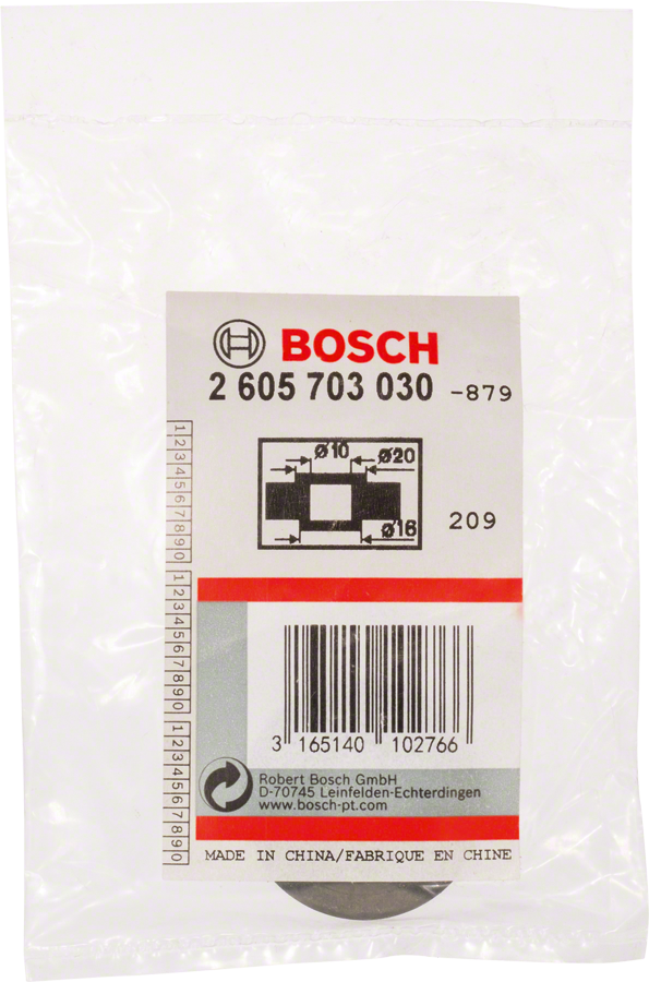 Bosch 2605703030 Backing Flange For M10 Thread Suitable For Gws 6-100 0 601 375 0.. ; Gws 6-115 0 601 375 0.. ; Gws 6-125 0 601 375 - photo 2