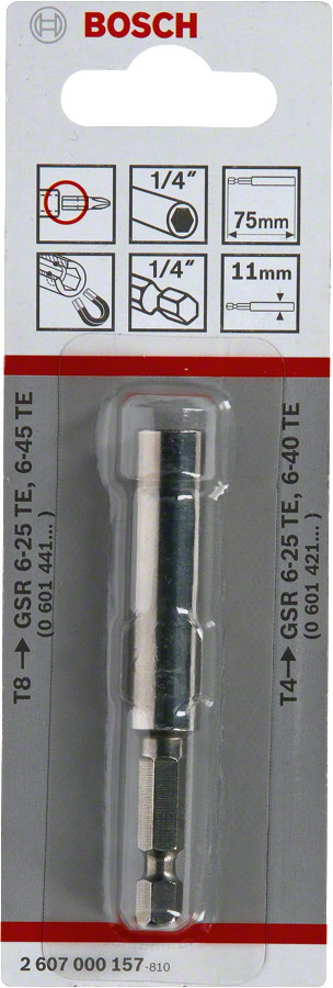 Bosch 2607000157 Universal Holder 75mm 1/4hex - photo 2