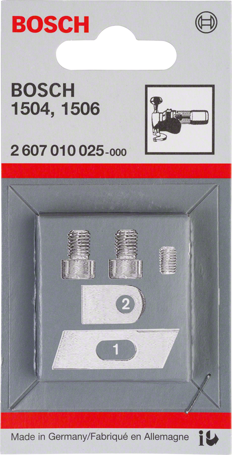 Bosch 2607010025 5-Piece Blade Set Suitable For Sheet Metals, Suitable For Gsc 2,8 Professional - photo 2