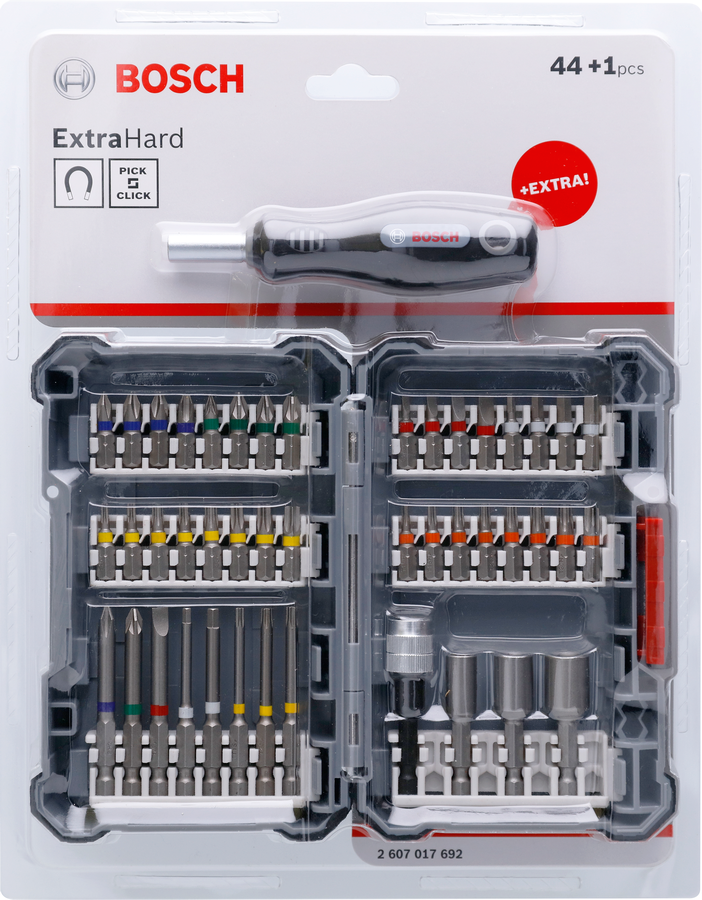 Bosch 2607017692 45 Pc Pick And Click Set With Holder - photo 2