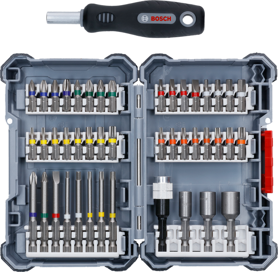 Bosch 2607017692 45 Pc Pick And Click Set With Holder
