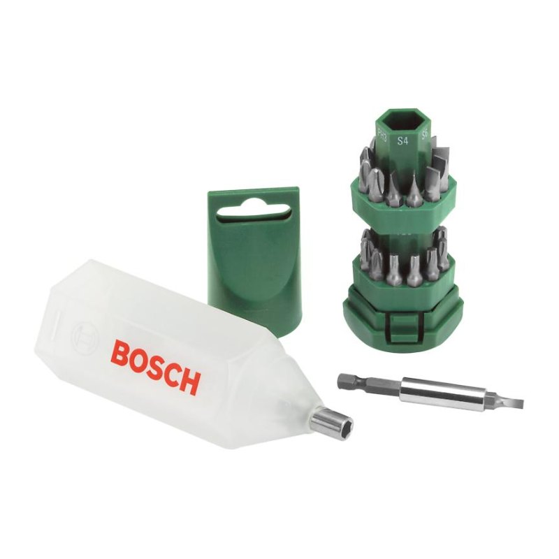 Bosch 2607019503 Bosch 25-Piece Screwdriver Bits Set With 1 Universal Holder